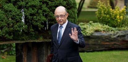 El ministro de Hacienda, Cristóbal Montoro.