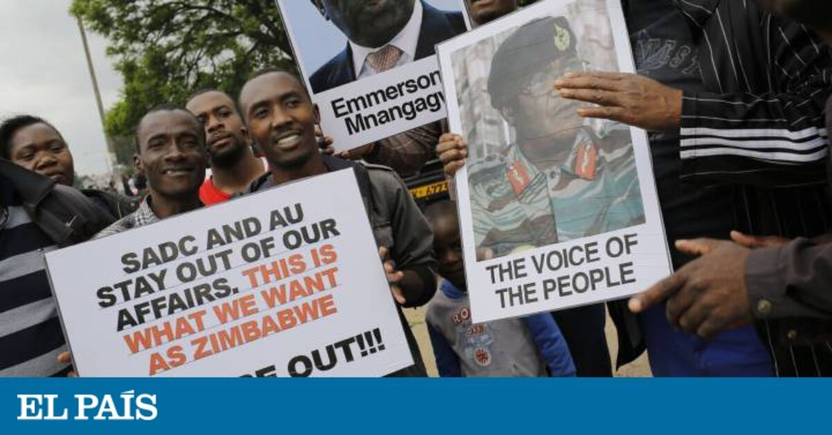 Miles de personas piden en Zimbabue la salida del presidente Mugabe ...