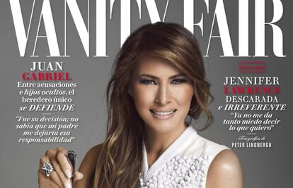 Melania Trump, en la portada de la revista 'Vanity Fair' México.