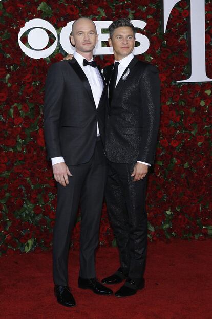 Neil Patrick Harris y su marido, David Burtka.