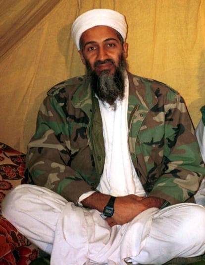 Una foto de archivo de Osama Bin Laden.