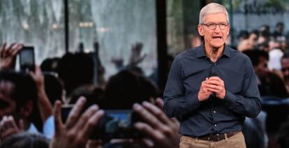 Tim Cook, consejero delegado de Apple.