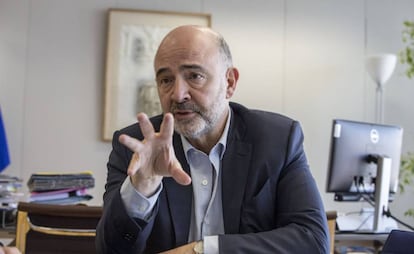 El comisario de Asuntos Económicos, Pierre Moscovici.