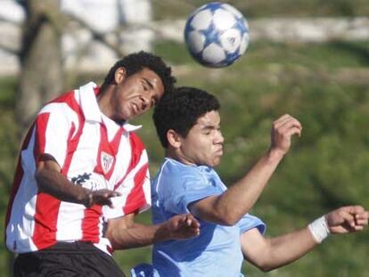 Jonás Ramalho, contra el Antiguoko en Lezama.