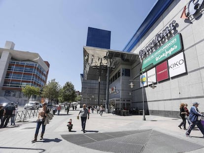 Centro comercial de Fuenlabrada, en el centro de la ciudad