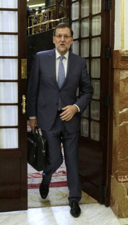 Mariano Rajoy avui al Congrés.
