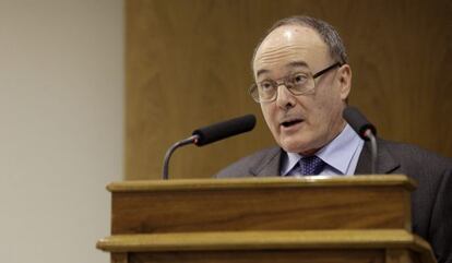 El gobernador del Banco de España, Luis María Linde