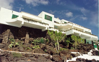 Fotografía datada el 5 de diciembre de 1999 de la residencia La Mareta, en la localidad de Costa Teguise de Lanzarote.