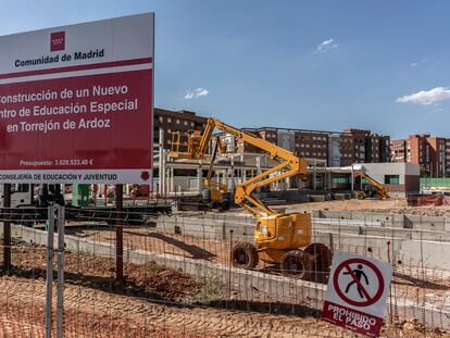 Construcción del centro de Educación Especial Iker Casillas en Torrejón de Ardoz