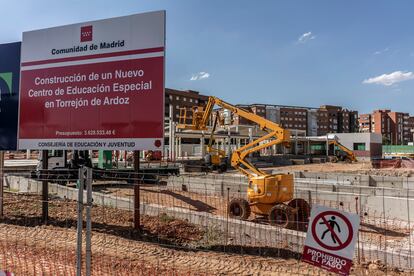 Construcción del centro de Educación Especial Iker Casillas en Torrejón de Ardoz