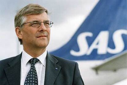Jorgen Lindegaard, presidente de Scandinavian Airlines System.