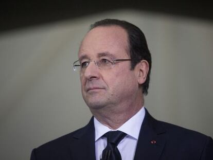 François Hollande, presidente da França.