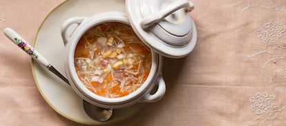 El picadillo, deliciosa sopa de aprovechamiento