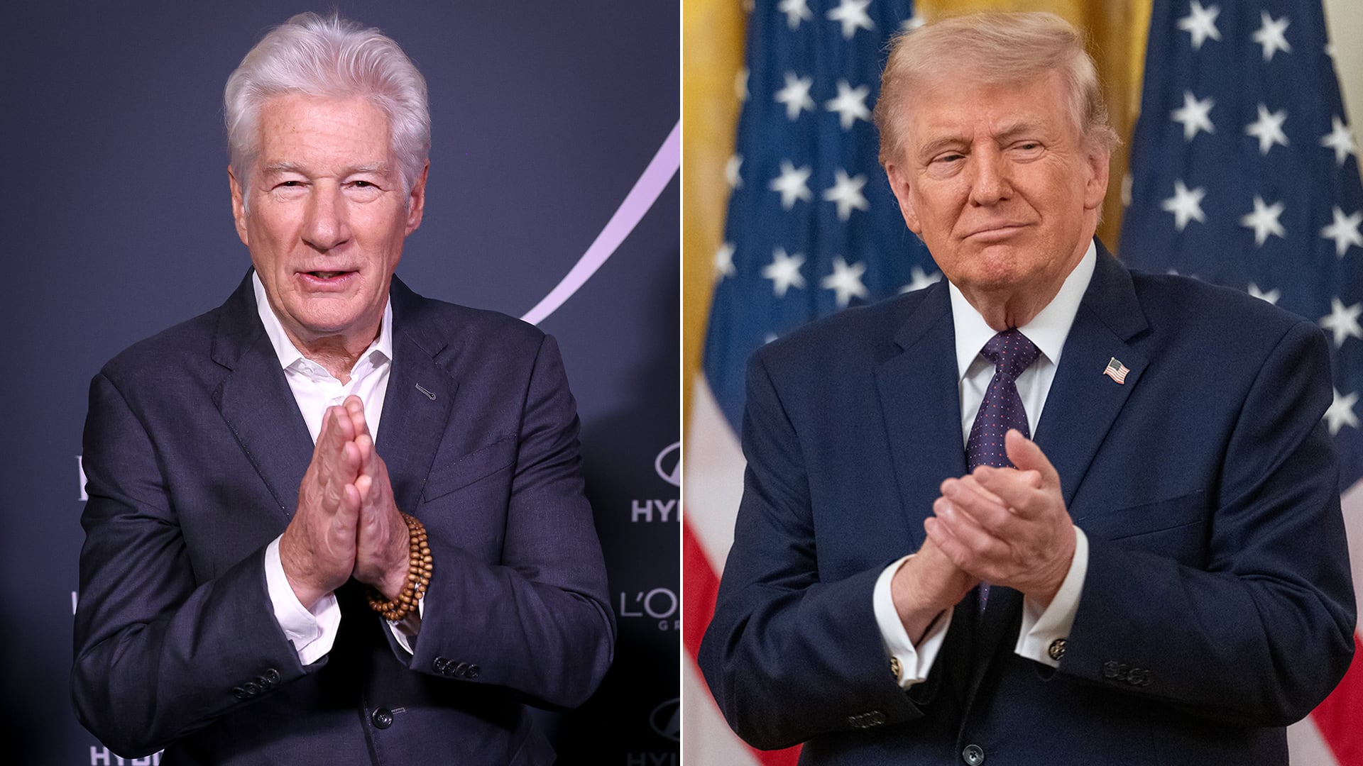 Richard Gere dice que el mundo vive el momento “más oscuro” con Trump: “¿Quién habría pensado que un maníaco sería presidente?”