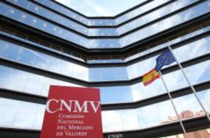 Sede de la CNMV, en Madrid.