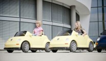 Pista de conducción para niños en la Autostadt.