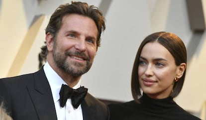 Bradley Cooper e Irina Shayk, en los Oscar de 2019.