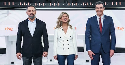 Debate electoral a tres