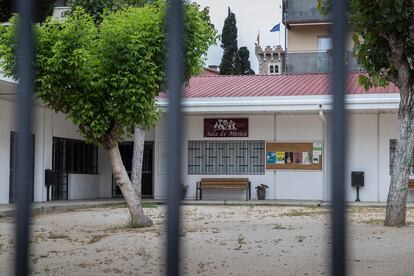 Escuela de Música de Vilassar de Mar, cerrada por la pandemia del coronavirus.