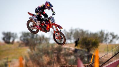 Jorge Prado, en el Gran Premio de España.