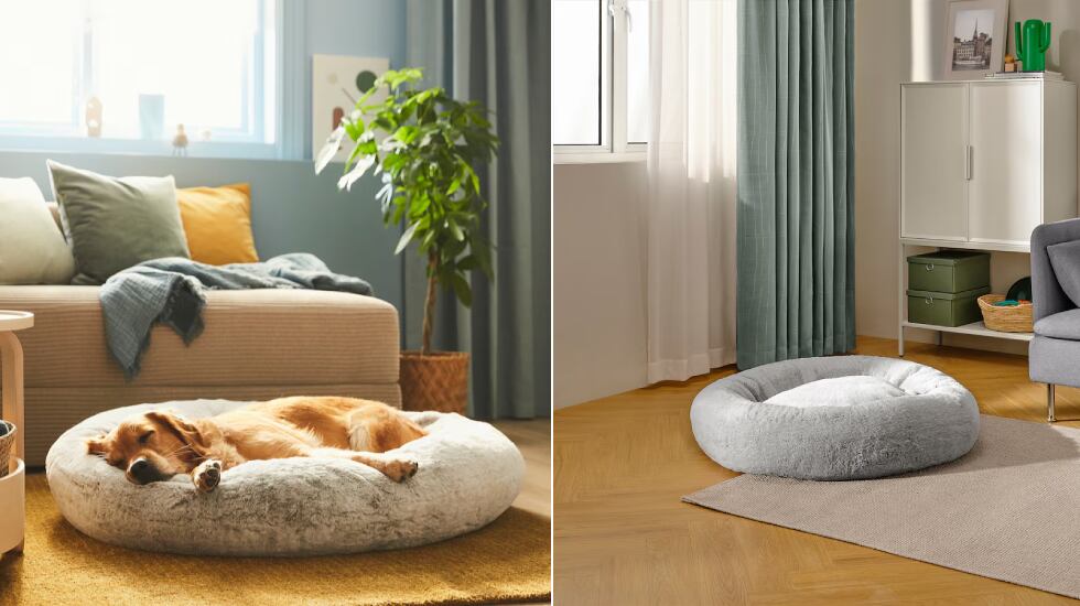 Cama para mascotas Ikea. 