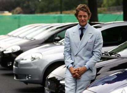 Lapo Elkann, nieto de Agnelli.