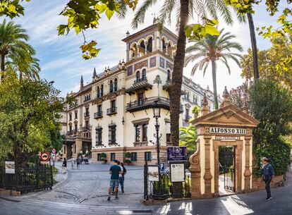 El hotel Alfonso XIII, en Sevilla.