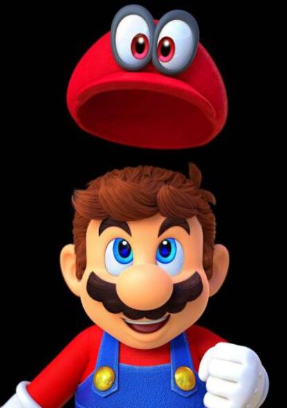 Póster del videojuego 'Super Mario dyssey'.