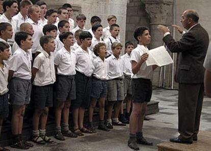 Un fotograma de <i>Les choristes,</i> de Christophe Barratier.