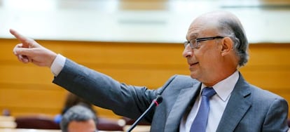 El ministro de Hacienda, Crist&oacute;bal Montoro.