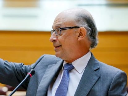 El ministro de Hacienda, Crist&oacute;bal Montoro.