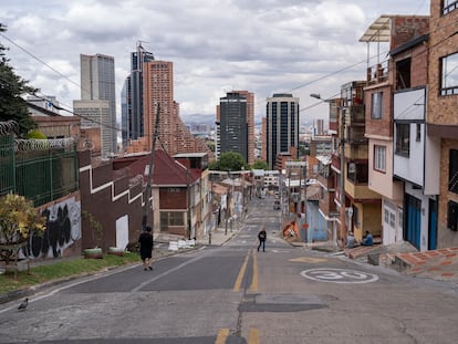 El barrio La Perseverancia, en Bogotá, el 25 de septiembre de 2024.