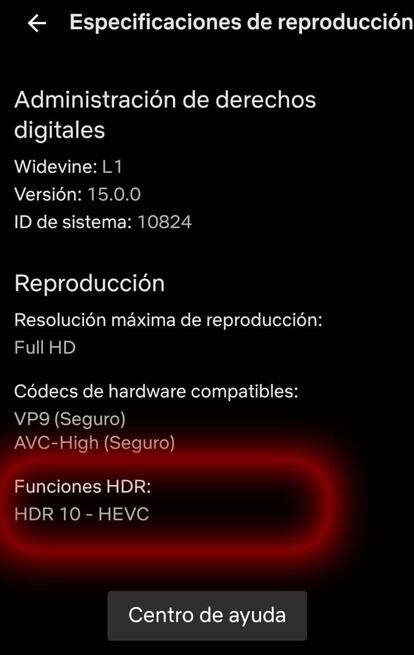 HDR en Netflix