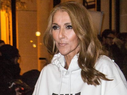 Céline Dion, en París.