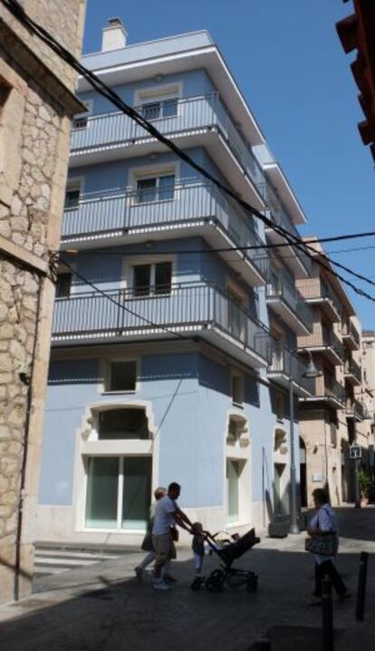 Edificio que alberga en centro de menores en el Serallo de Tarragona.