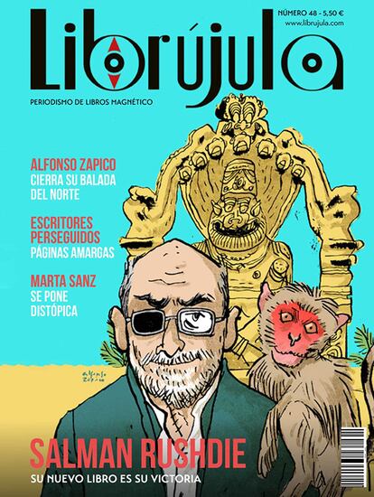 Portada del último número de la revista 'Librújula'.