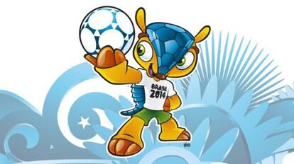 La mascota del Mundial de 2014