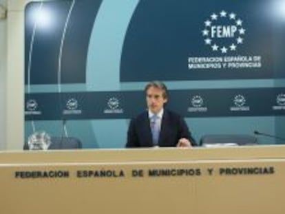 El presidente de la FEMP, &iacute;&ntilde;igo de la Serna. 