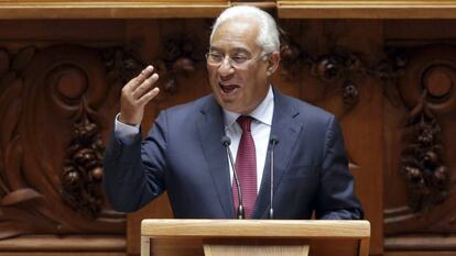 El primer ministro portugués, António Costa.