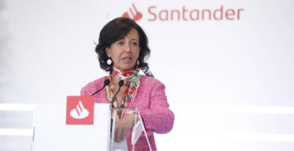 Ana Botín, presidenta del Banco Santander.