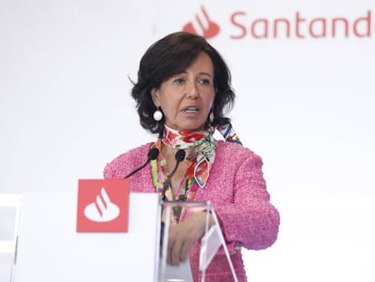 Ana Botín, presidenta del Banco Santander.