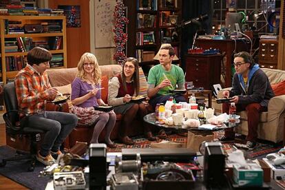 Los protagonistas de 'The Big Bang Theory'