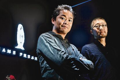 Junichi Masuda y Ken Sugimori, dos de los creadores de Pokémon.