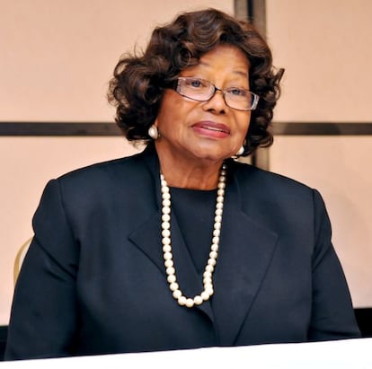 Katherine Jackson en una conferencia en Tokyo, en diciembre de 2011