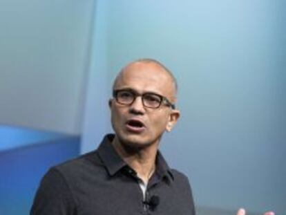 Satya Nadella, consejero delegado de Microsoft. 