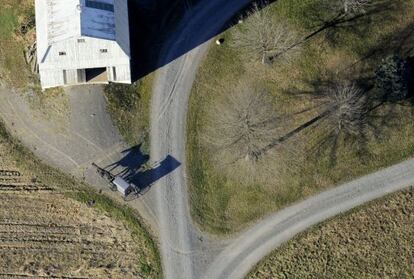 Una granja amish.