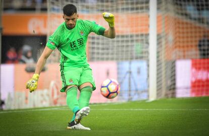 Rulli, en el derbi vasco.