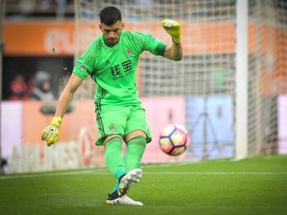 Rulli, en el derbi vasco. 