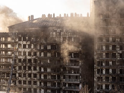 Incendio edificio Campanar