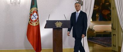 El presidente portugués, Aníbal Cavaco Silva.